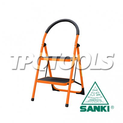 LD-CP02 (2 ขั้น) บันไดเหล็กเคลือบสี Compact SANKI