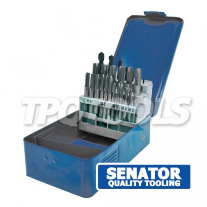 ชุดดอกต๊าป &amp; ดอกสว่าน 28 ตัวชุด HSS SEN-025-9960K