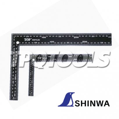 BL1431 (62359) ฉากเหล็ก 30 x 20 ซม. SHINWA Steel Small Carpenter&#039;s Square