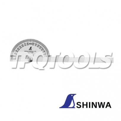 H-1543 (62774) โปรแทรกเตอร์ SHINWA HC Protractor No.30