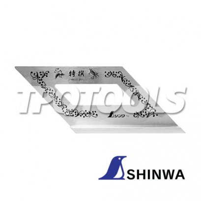 62103 โปรแทรกเตอร์ ขนาด 172x62x1.5 มม. SHINWA Miter Gauge