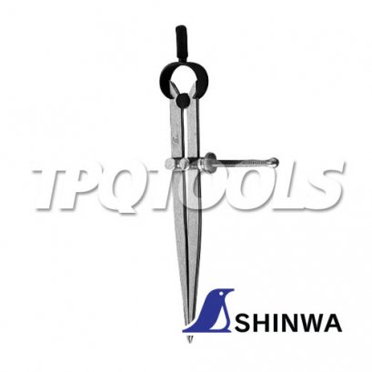 73067 (SD-8) วงเวียนขีดเหล็กมีสปริง 8&quot; (200 มม.) SHINWA