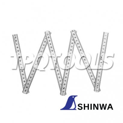 63770 บรรทัดสแตนเลสแบบ 6 พับ SHINWA Stainless Steel Rule