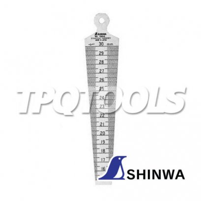 62605 เตเปอร์เกจ 15 ~ 30 มม. SHINWA Taper Gauge in metal case
