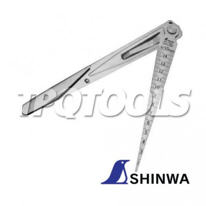 62603 เตเปอร์เกจ 1 - 15 มม. SHINWA Taper Gauge