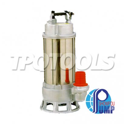 SSQ-312 ปั๊มแช่สแตนเลส สำหรับเคมี SCS13(#304) SSQ (รุ่นใบพัดสแตนเลส)