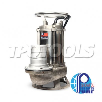 SSQ-332 ปั๊มแช่สแตนเลส สำหรับเคมี SCS13(#304) SSQ (รุ่นใบพัดสแตนเลส)