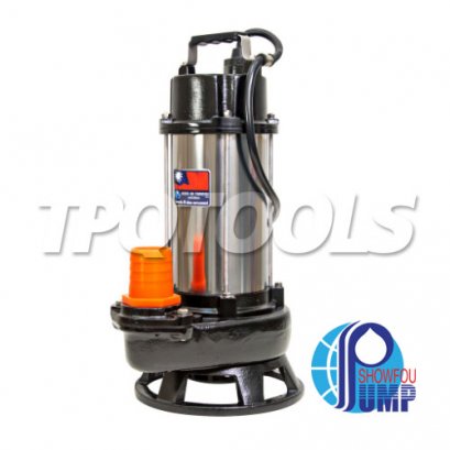 SS-112D ปั๊มจุ่มดูดโคลน ตัวเสื้อมอเตอร์สแตนเลส SS Sewage Pump