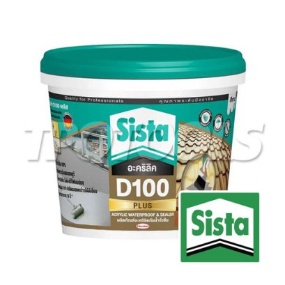 SISTA D100 Plus อะคริลิคกันน้ำรั่วซึม ซีสต้า