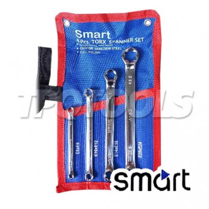 G-SM-EW04 ชุดประแจแหวนท็อค 4 ตัวชุด (E6-E24) SMART