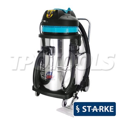 SK-760 (760) เครื่องดูดฝุ่นแห้ง-เปียก ซักพรม ซักเบาะ 60 ลิตร 2000 วัตต์ (2 มอเตอร์ + 1000W/220V) STARKE
