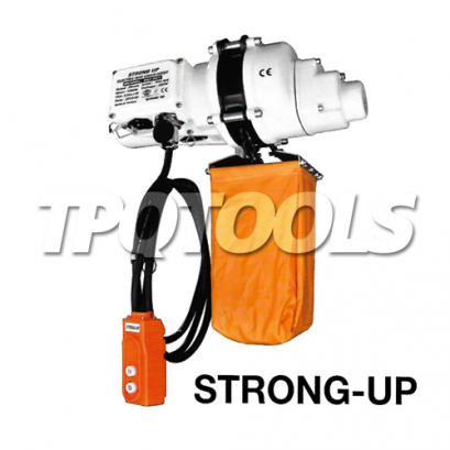 DU-902 รอกโซ่ไฟฟ้า 1 ตัน 2 ระบบ ไฟ 220V โซ่ยาว 6 เมตร STRONG-UP Electric mini chain hoist (Taiwan)