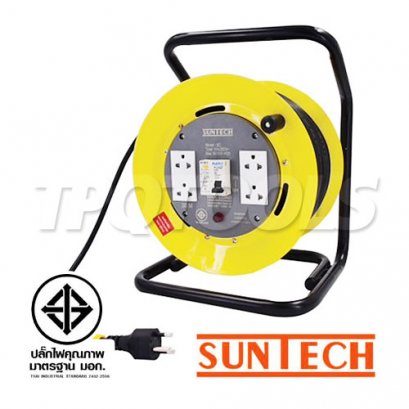 BC2530 (16A) ล้อเก็บสายไฟ มาตรฐาน มอก. สายไฟ 30 ม. 2.5 sq.mm.