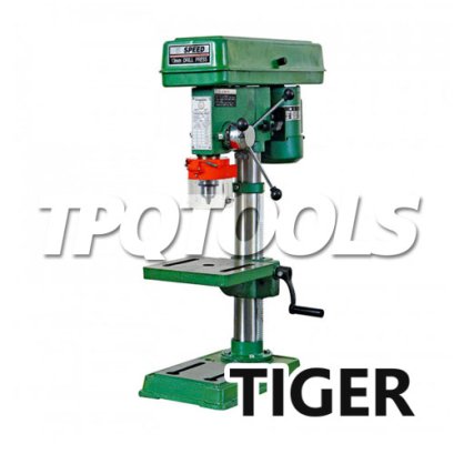 T-13H แท่นเจาะ (แท่นสว่าน) 1/2 นิ้ว 375W ดอกสว่าน 13 มม. 5 สปีด พร้อมมอเตอร์ในตัว TIGER