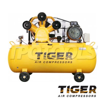 TGA315-500M ปั๊มลมสายพาน ถังลม 500 ลิตร 15 HP มอเตอร์ 15 HP 380V ไทเกอร์ TIGER