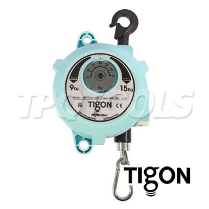 TIGON รอกแขวนแบบสปริง รุ่น TW-15C รับน้ำหนักได้ 9-15 กก. ช่วงดึงใช้งาน 1.6 ม. บาลานเซอร์คุณภาพสูง ผลิตจากเกาหลี (ไทกอน)