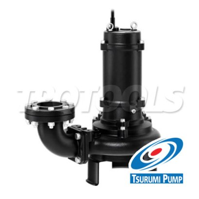 "TSURUMI" 100CZ415 ปั๊มแช่สูบน้ำเสียชนิดใบพัดบดขยะ 4 นิ้ว 20 แรงม้า ส่งสูง 30-13 เมตร 380V SMASHING SUBSIBLE สำหรับงานหนัก/ใบมีดสองใบ