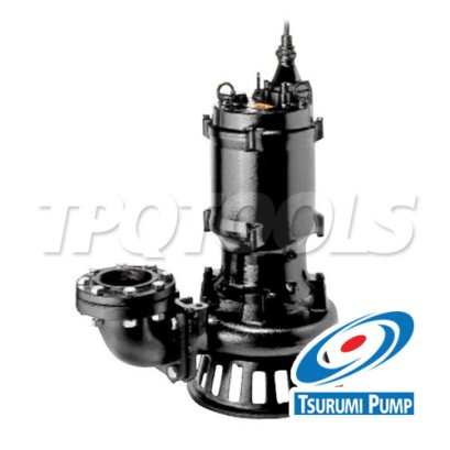 "TSURUMI" 50SF211 ปั๊มจุ่ม ปั๊มแช่ 3 นิ้ว 15 แรงม้า ส่งสูง 20-42 เมตร 380V ระบบสูบด้วยระบบใบพัดกึ่งเปิด SF SERIES