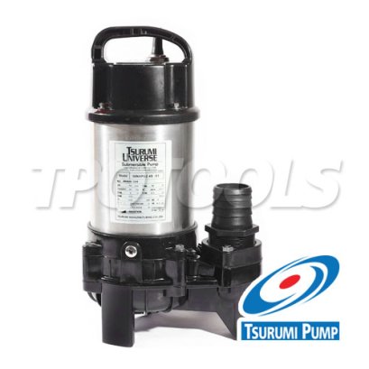 "TSURUMI" 50NHPU2.4S ปั๊มจุ่มสูบน้ำสะอาด ท่อ 2 นิ้ว (50 มม.) 400 แรงม้า ส่งสูง 2-8 เมตร 220V ตัวเรือนแสตนเลส 316L ทนทาน