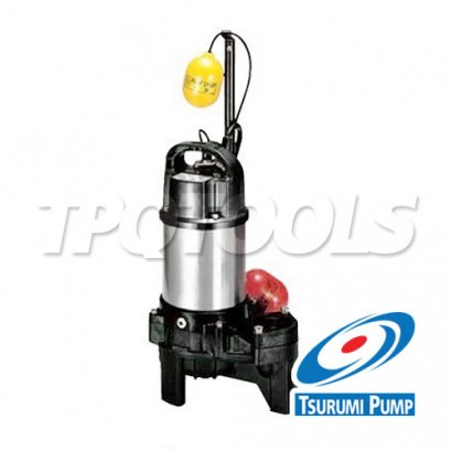 80PUA23.7 (AUTO) ปั๊มแช่สูบน้ำสะอาดซูรูมิ รุ่นมีลูกลอย 380V TSURUMI PUMP PU-Series