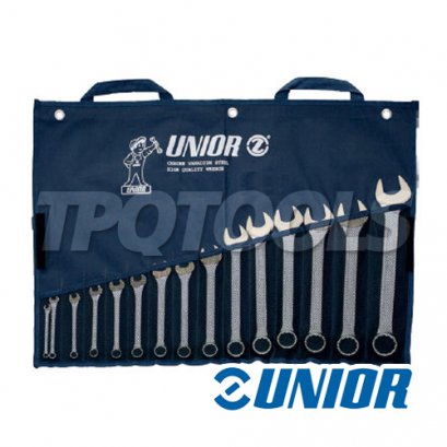 ประแจตัวสั้นชุดหุนในซองผ้า 15 ตัวชุด 125/1PB