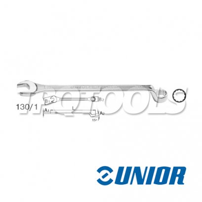 ประแจแหวนข้างปากตายคอสูง รุ่น 130/1
