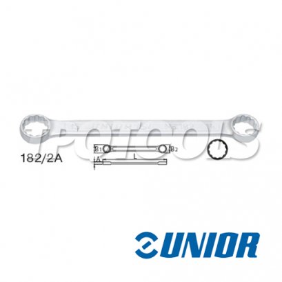 ประแจตรงปากตายรุ่น 182/2A (mm)