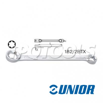 ประแจแหวนท๊อกซ์หักมุม รุ่น 182/2BTX