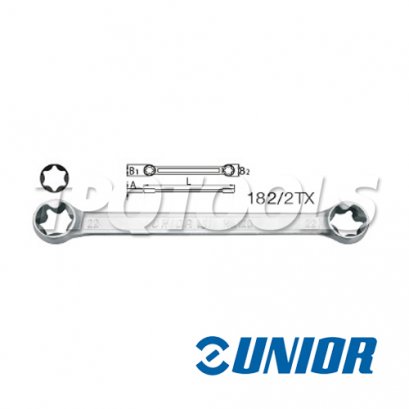 ประแจแหวนท๊อกซ์ตรง รุ่น 182/2TX
