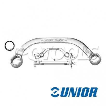 ประแจแหวนโค้ง รุ่น 200/2