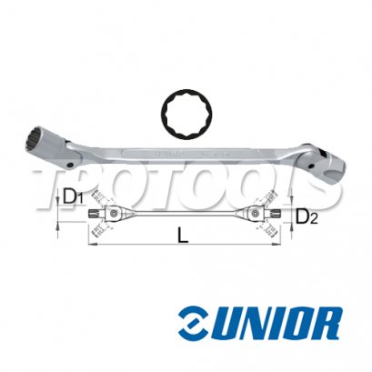 ประแจบล็อก 2 หัว 12P รุ่น 202/1