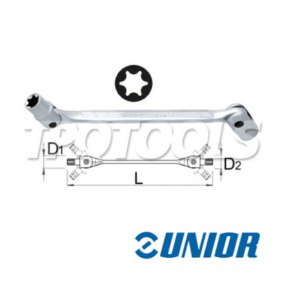 ประแจบล็อก 2 หัวท๊อกซ์ตัวเมีย รุ่น 202/1TX