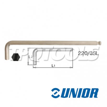 ประแจแอล 6P หัวบอลล์ตัวยาว รุ่น 220/3SL