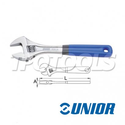 ประแจเลื่อนชุบขาวปัดเงา รุ่น 250/1ADP