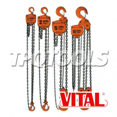 VL5-50 รอกโซ่มือสาวชนิดตลับลูกปืน 5 ตัน CHAIN BLOCK (ญี่ปุ่น)