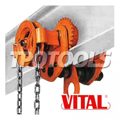 VITAL 90AG รอกวิ่งบนราง I-Beam ชนิดมีเกียร์ 10 ตัน GEARED TROLLEY (ญี่ปุ่น)