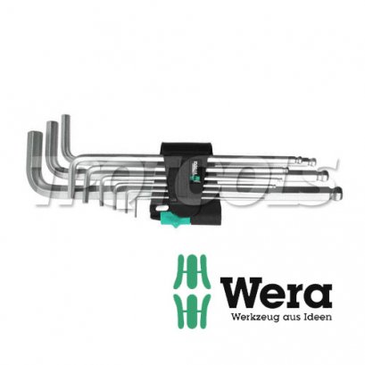 ชุดประแจหกเหลี่ยมหัวบอลยาว 1.5-6 มม.(7ตัวชุด) 022180