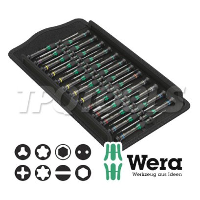 05134000001 WERA ชุดไขควงงานอิเล็กโทรนิกส์ 25 ชิ้น (เวร่า)