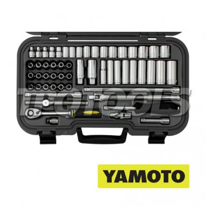 YMT-582-6180K บล็อกชุด 55 ตัวชุด SQ.DR.3/8&quot;