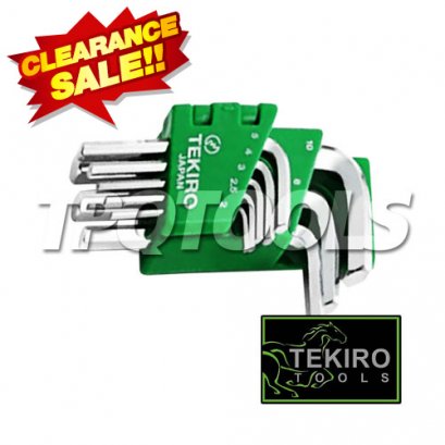 ชุดประแจแอลหกเหลี่ยม TKWHK08SMS