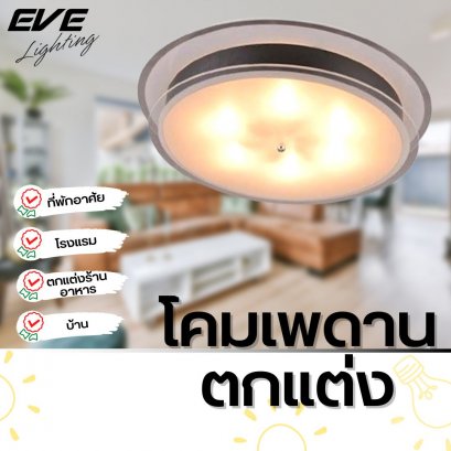 โคมเพดานตกแต่ง เก๋ไก๋ โคมแต่งบ้าน โคมไฟราคาถูก ลดราคา โคมไฟราคาพิเศษ สินค้าราคาพิเศษ