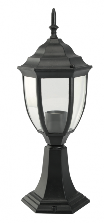 Vintage-04 Outdoor luminaires/Black 1xE27 Fixture (Without lamp)