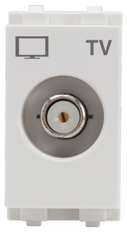 เต้ารับ TV ระบบ network ขนาด 1 ช่อง