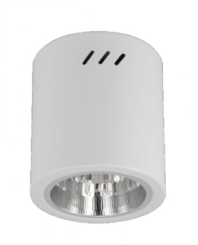 โคมดาวน์ไลท์ สำหรับติดลอย โคมใส่หลอด โคมลายเพชร Downlight Surface Mouted EL-06001 6 inch White Diamond