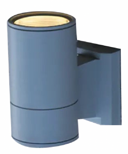 โคมไฟติดผนัง โคมผนัง โคมใส่หลอด โคมหน้าบ้าน Smart Tube V2 1xE27 / Grey