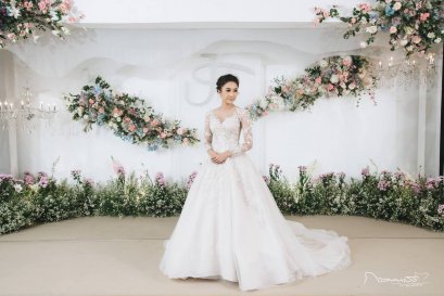 A-Line ชุดเจ้าสาวทรงยอดฮิตที่เจ้าสาวเกิน 50% เลือกใช้