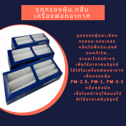 ชุดกรองฝุ่น,กลิ่น เครื่องฟอกอากาศ