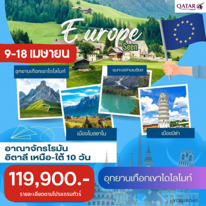 VCEURO60 Grand Italy 10 Days QR