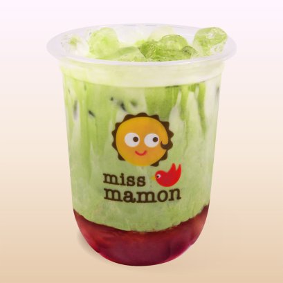 สตรอเบอร์รี่มัทฉะลาเต้