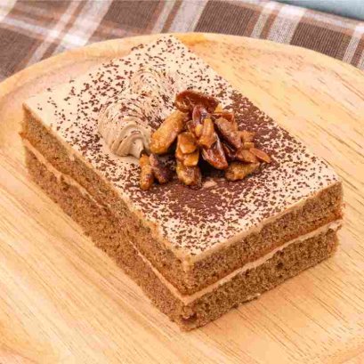 เค้กกาแฟอัลมอนด์คาราเมล